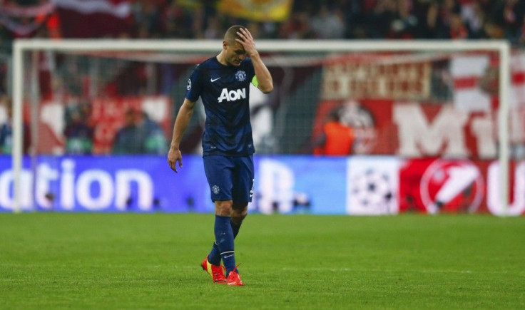 Disappointed Vidic