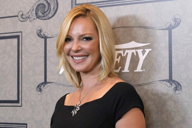 Actress Katherine Heigl poses at the premiere of &quot;New Year&#039;s Eve&quot; in Hollywood, California