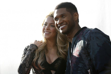 Shakira and Usher, The Voice Coaches