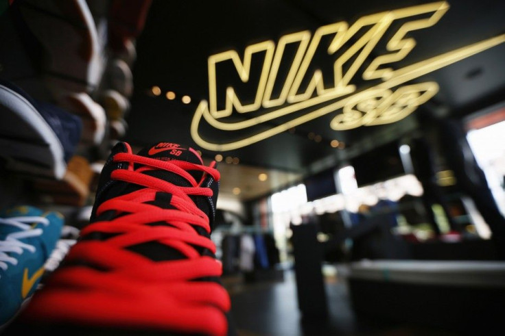 Shoes are Displayed in the Nike Store in Santa Monica in This File Photo