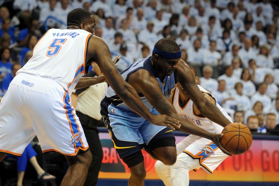 NBA Playoffs-Memphis Grizzlies at Oklahoma City Thunder