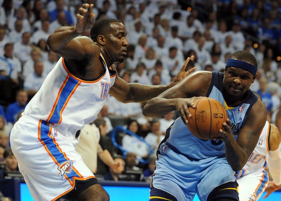 NBA Playoffs-Memphis Grizzlies at Oklahoma City Thunder