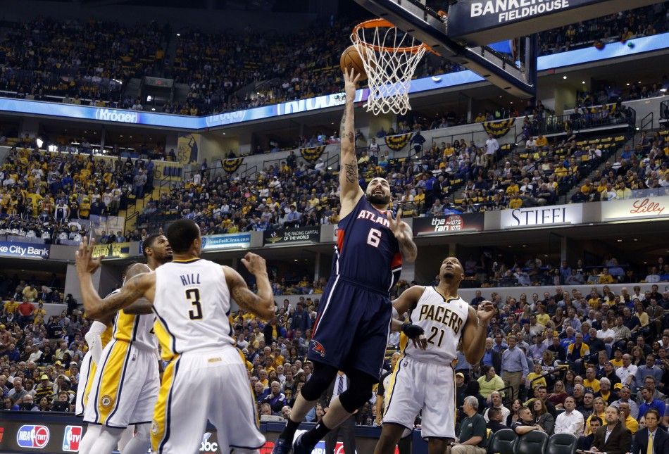 NBA Playoffs-Atlanta Hawks at Indiana Pacers