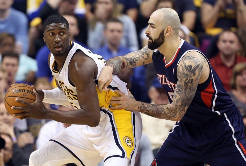 NBA Playoffs-Atlanta Hawks at Indiana Pacers