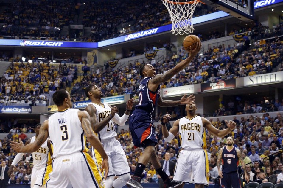 NBA Playoffs-Atlanta Hawks at Indiana Pacers