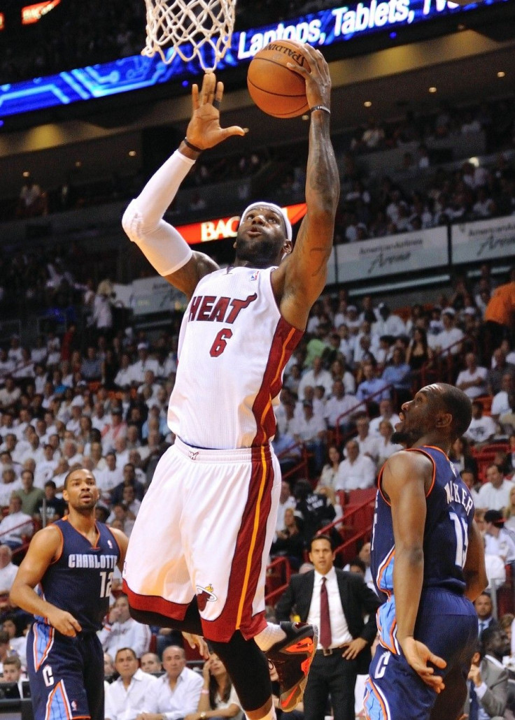 NBA: Playoffs-Charlotte Bobcats at Miami Heat