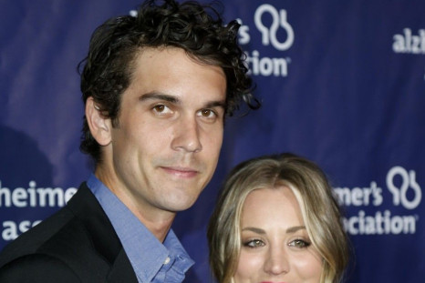 Tennis player Ryan Sweeting and his wife Kaley Cuoco-Sweeting pose at the 22nd annual &quot;A Night at Sardi's&quot; to benefit the Alzheimer's Association at the Beverly Hilton Hotel in Beverly Hills, California, March 26, 2014. REUTERS/Danny Moloshok 