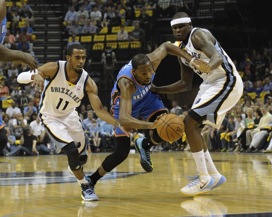 NBA Playoffs-Oklahoma City Thunder at Memphis Grizzlies