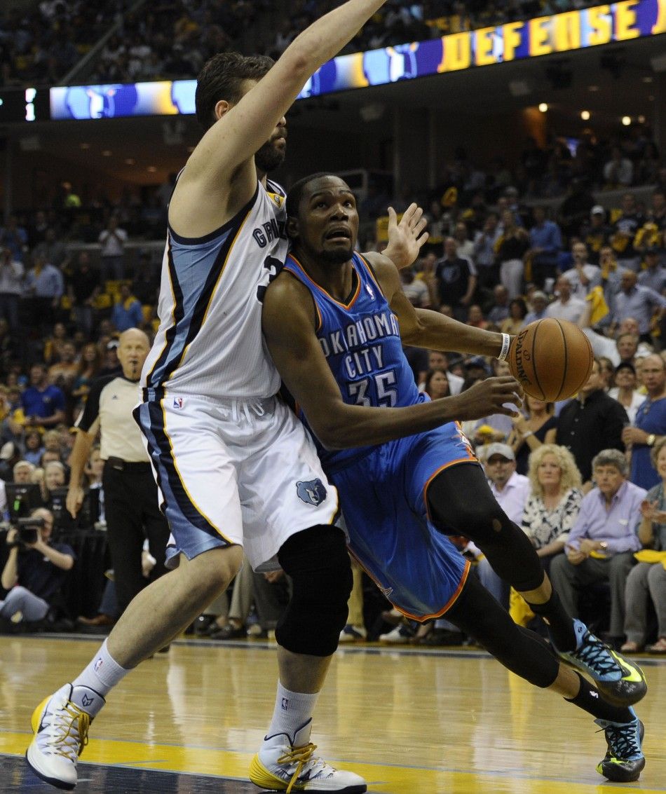 NBA Playoffs-Oklahoma City Thunder at Memphis Grizzlies