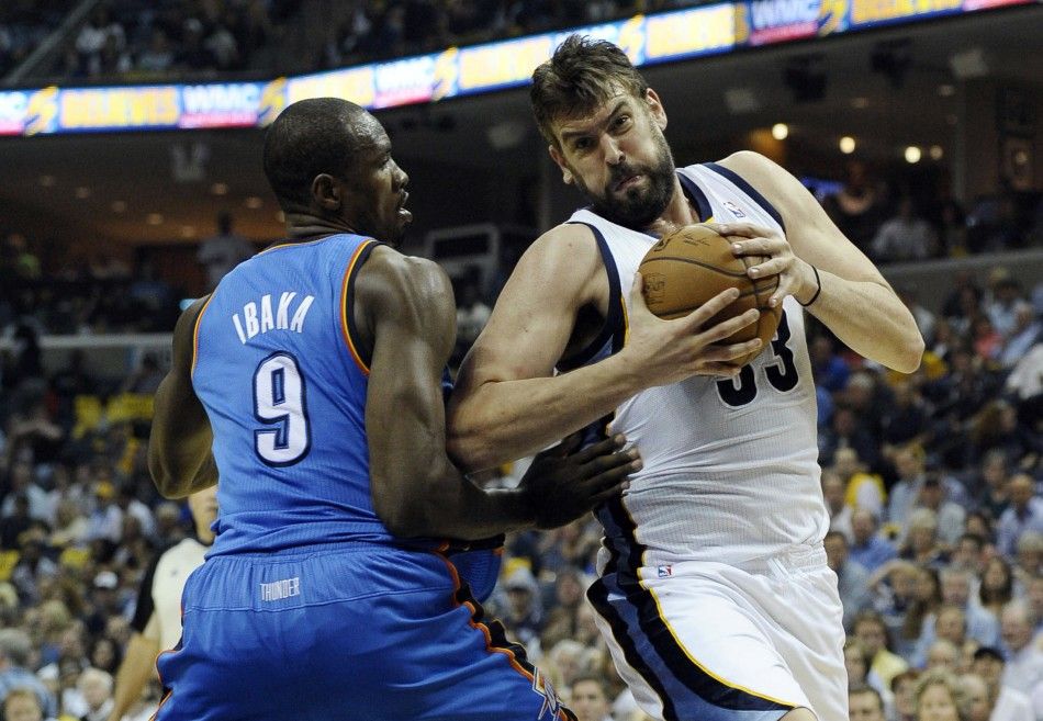 NBA Playoffs-Oklahoma City Thunder at Memphis Grizzlies