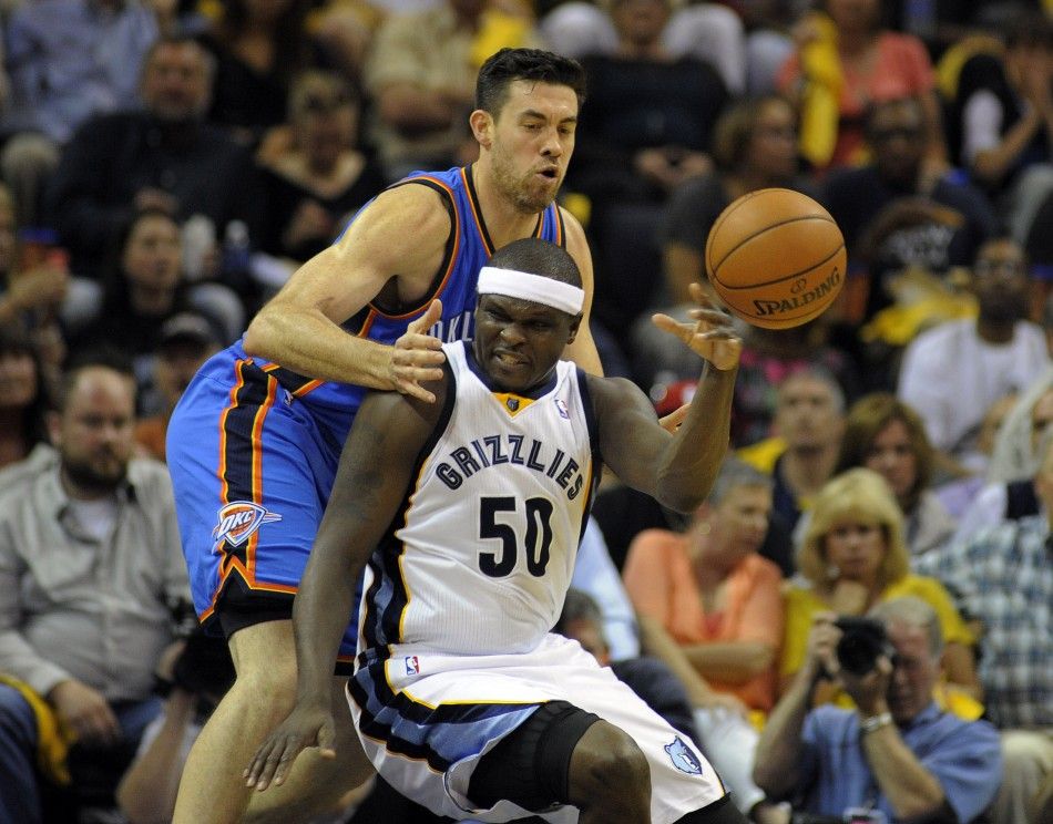 NBA Playoffs-Oklahoma City Thunder at Memphis Grizzlies