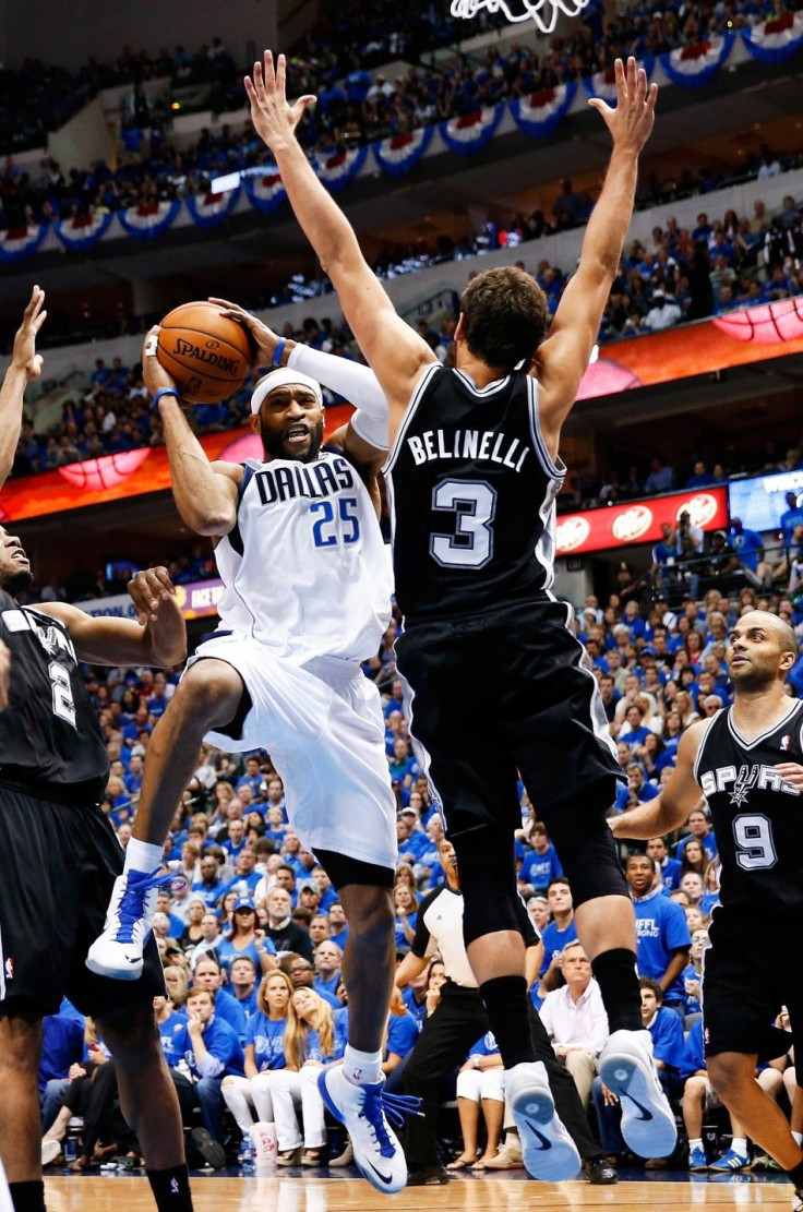 NBA: Playoffs-San Antonio Spurs at Dallas Mavericks