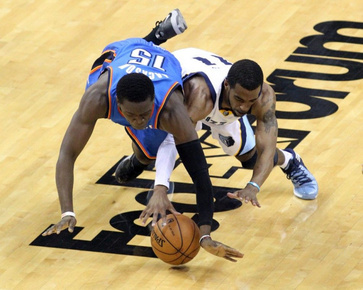 NBA: Playoffs-Oklahoma City Thunder at Memphis Grizzlies