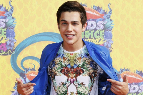 Musician Austin Mahone arrives at the 27th Annual Kids' Choice Awards in Los Angeles, California March 29, 2014.  REUTERS/Danny Moloshok 