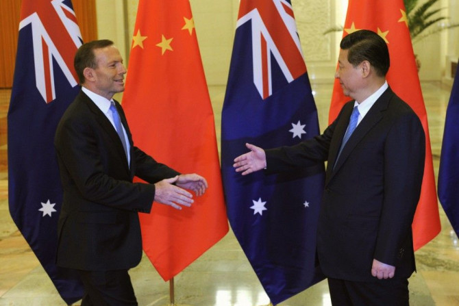 Tony Abbott in China
