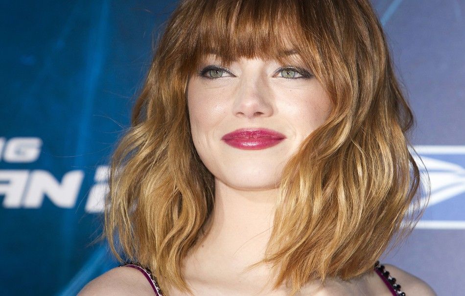 Actress Emma Stone arrives for quotThe Amazing Spider-Man 2quot premiere in New York April 24, 2014.  REUTERSCarlo Allegri 