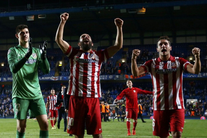 Atletico Madrid Celebration After the Win