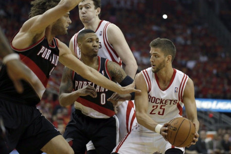NBA: Playoffs-Portland Trail Blazers at Houston Rockets
