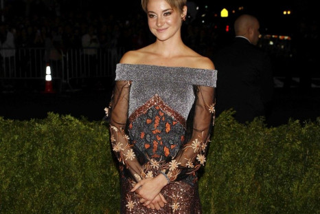 Shailene Woodley arrives at the Metropolitan Museum of Art Costume Institute Gala Benefit in New York
