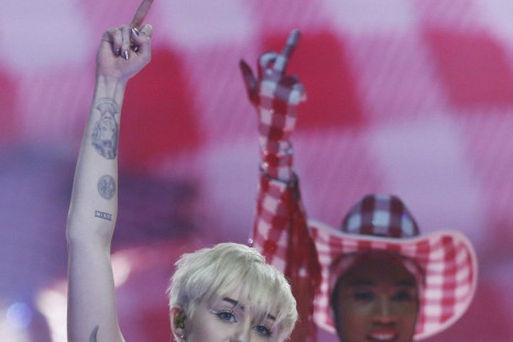 Miley Cyrus in Bangerz Tour