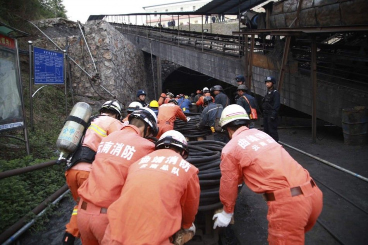 Coal mine in China