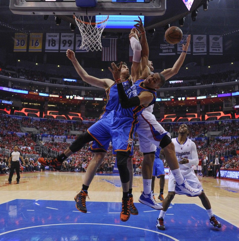 NBA Playoffs-Oklahoma City Thunder at Los Angeles Clippers