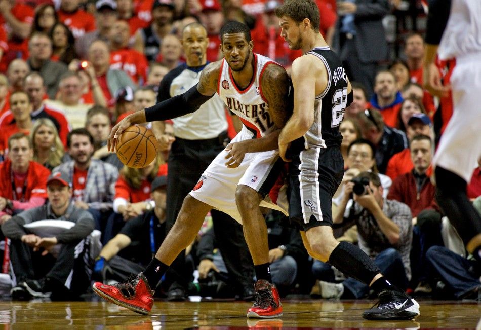 NBA Playoffs-San Antonio Spurs at Portland Trail Blazers