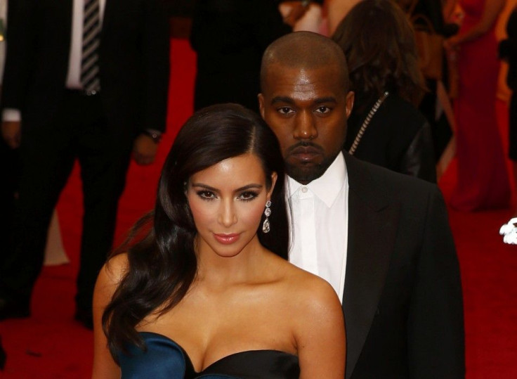 Kim Kardashian and Kanye West 