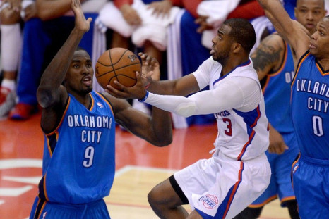 NBA: Playoffs-Oklahoma City Thunder at Los Angeles Clippers