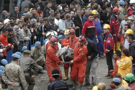 Rescue Operations at Turkish Coal Mine Accident