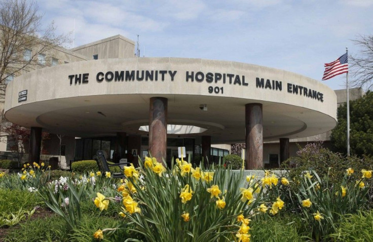 The exterior of Community Hospital where a patient with the first confirmed U.S. case of the Middle East Respiratory Syndrome is in isolation, is seen in Munster, Indiana, May 5, 2014. 