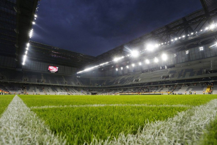 A view of the Arena da Baixada soccer stadium before Atletico Paranaense and Corinthians play the first match to test the stadium in Curitiba