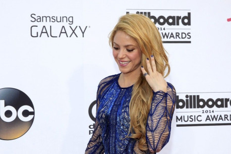Singer Shakira arrives at the 2014 Billboard Music Awards in Las Vegas, Nevada May 18, 2014.   REUTERS/L.E. Baskow 