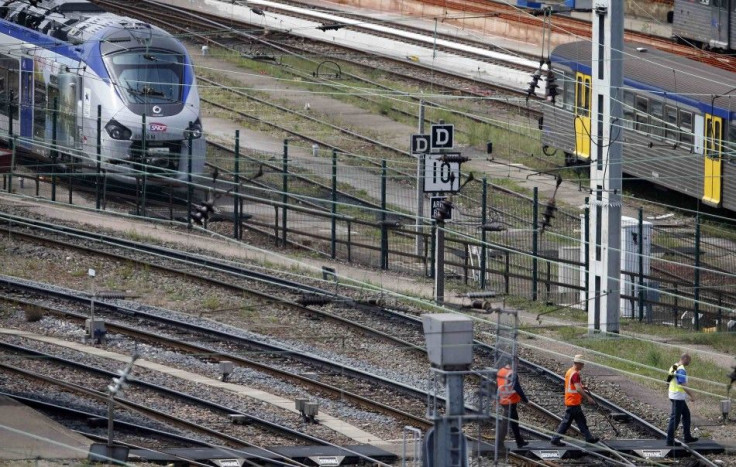 Regiolis regional train at Strasbourg's railway station