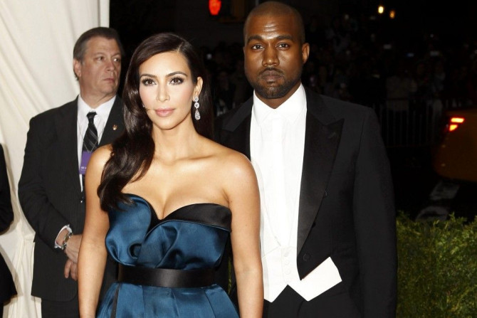 Kim Kardashian and Kanye West Arrive at the Metropolitan Museum of Art Costume Institute Gala Benefit in New York on May 5, 2014