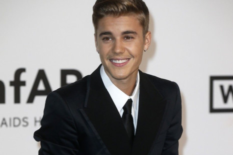 Canadian pop singer Justin Bieber