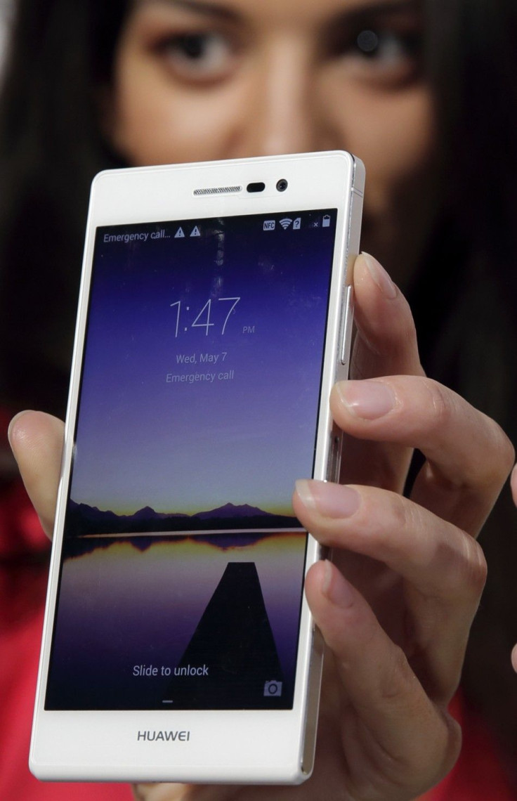 Huawei's new smartphone, the Ascend P7