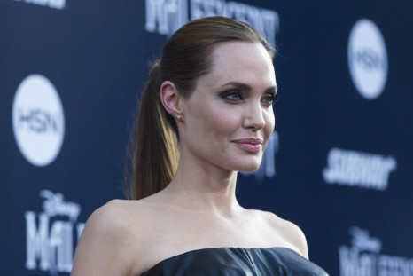 Cast member Angelina Jolie poses at the premiere of &quot;Maleficent&quot; 