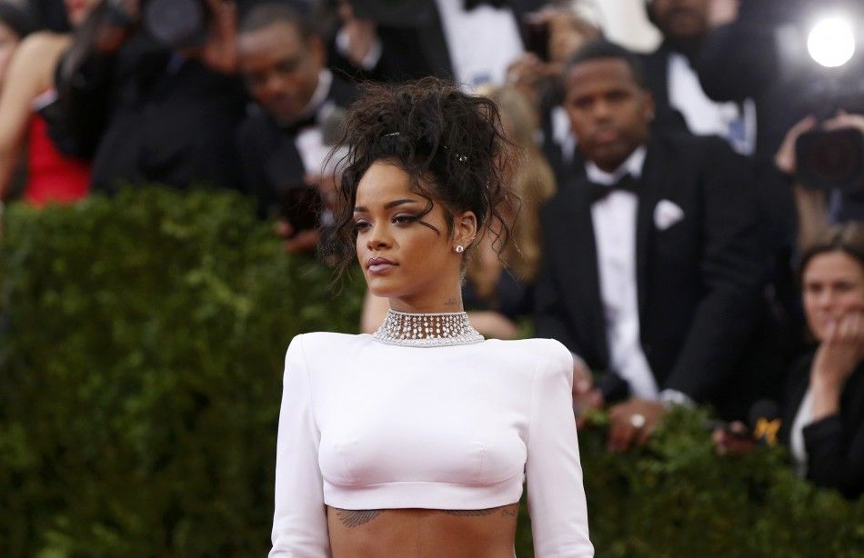 Singer Rihanna arrives at the Metropolitan Museum of Art Costume Institute Gala Benefit celebrating the opening of quotCharles James Beyond Fashionquot in Upper Manhattan, New York, May 5, 2014.      REUTERSLucas Jackson 