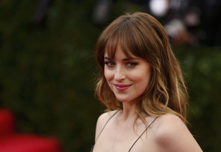 Actress Dakota Johnson arrives at the Metropolitan Museum of Art Costume Institute Gala Benefit celebrating the opening of &quot;Charles James: Beyond Fashion&quot; in Upper Manhattan