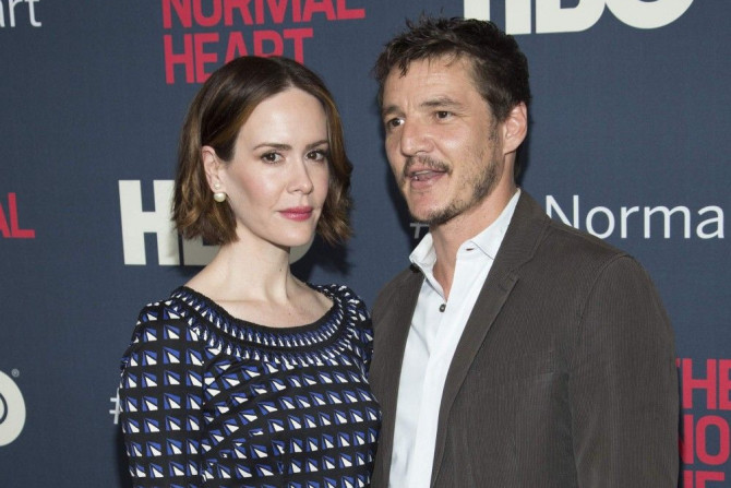 Actors Sarah Paulson and Pedro Pascal attend the premiere of &quot;The Normal Heart&quot; in New York May 12, 2014.