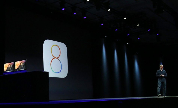 Apple CEO Tim Cook Introduces IOS 8