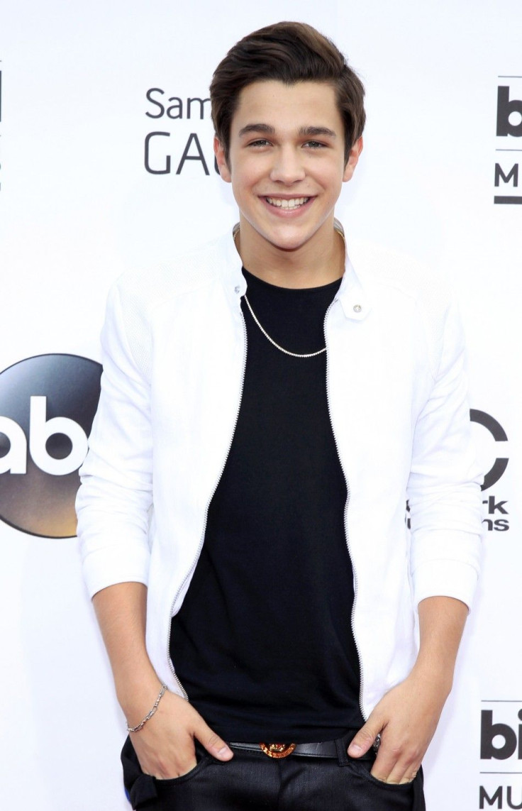 Actor Austin Mahone arrives at the 2014 Billboard Music Awards in Las Vegas