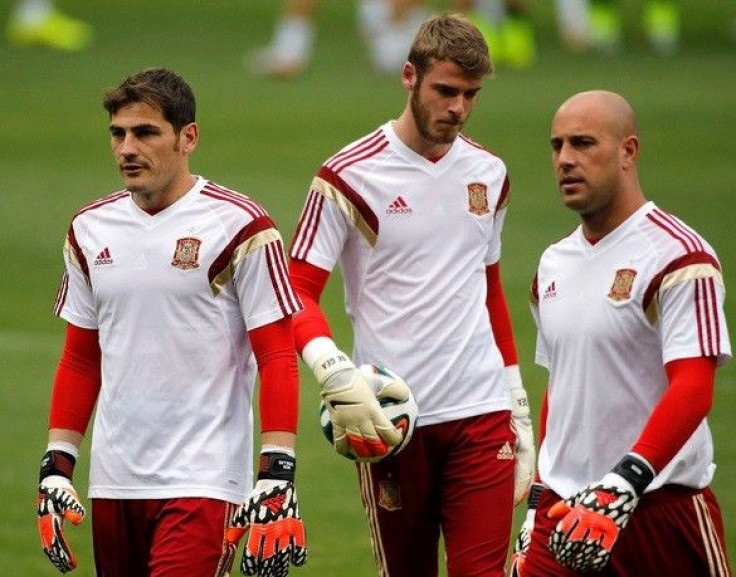 Pepe Reina Iker Casillas David De Gea