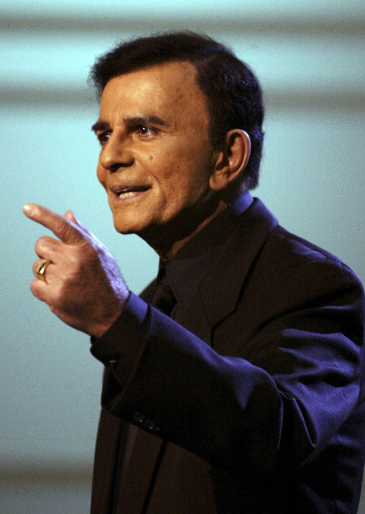 U.S. television and radio personality Casey Kasem