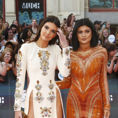 Kendall Jenner and Kylie Jenner Arrive on the Red Carpet to Host the MuchMusic Video Awards (MMVA) in Toronto