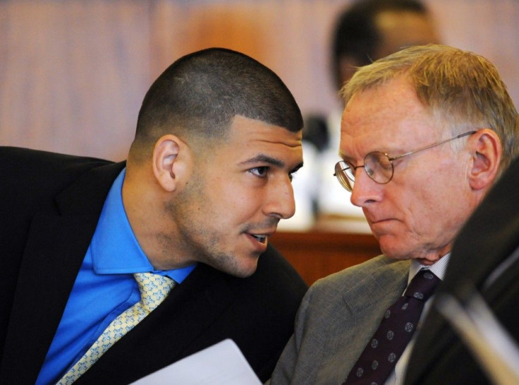 Aaron Hernandez challenges evidence hurled at him in the Odin Lloyd murder case