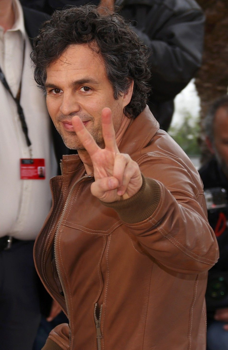 Cast member Mark Ruffalo poses during a photocall for the film &quot;Foxcatcher&quot; in competition at the 67th Cannes Film Festival in Cannes