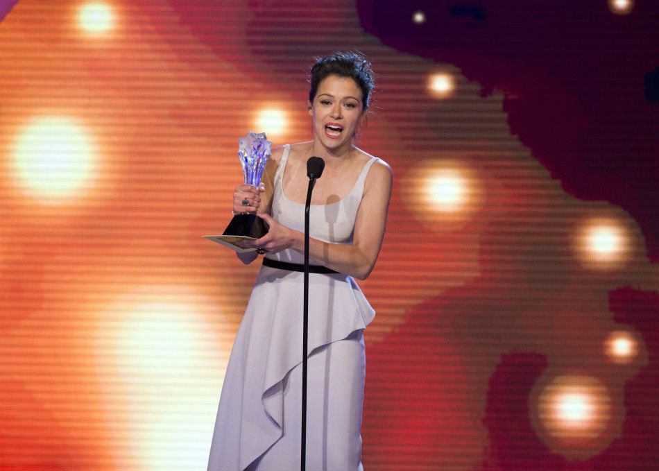 Actress Tatiana Maslany accepts the award for Best Actress in a Drama Series for quotOrphan Blackquot at the 4th Annual Critics Choice Television Awards at the Beverly Hilton in Beverly Hills, California June 19, 2014. REUTERSMario Anzuoni 