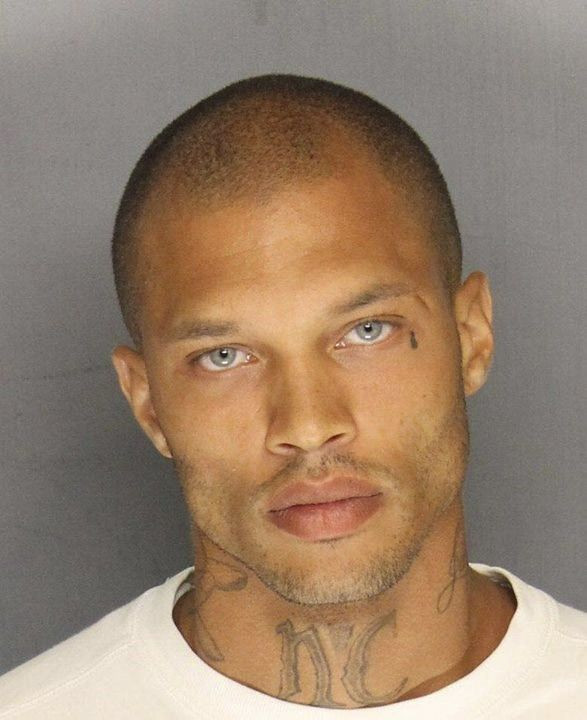 Stockton Police Department Photo of Jeremy Meeks, Arrested in a Gang Crackdown in a Crime-Ridden Area of Stockton